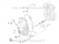 FLYWHEEL COVER - OIL FILTER