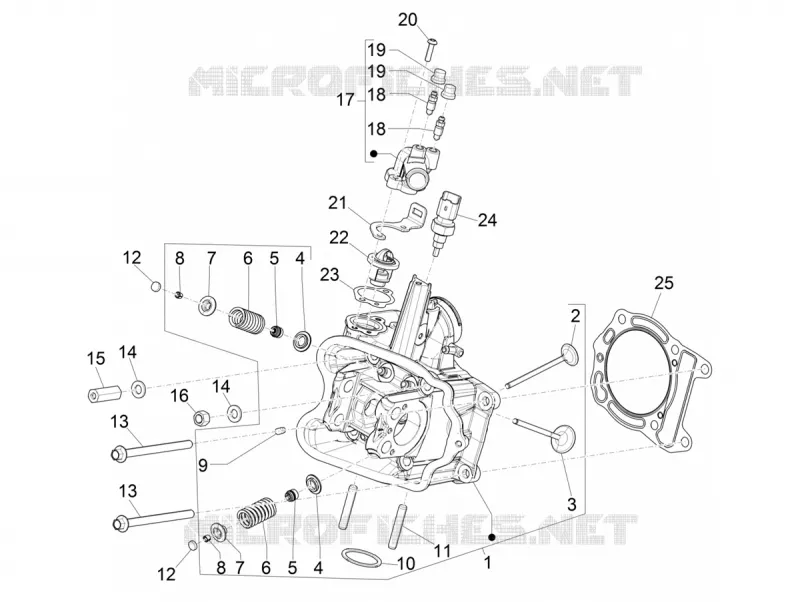 CYLINDER HEAD - VALVES