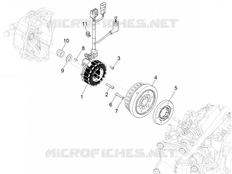 Cdi magneto assy