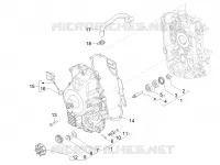 FLYWHEEL COVER - OIL FILTER