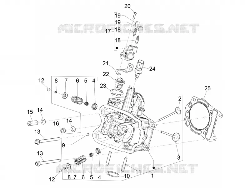 CYLINDER HEAD - VALVES