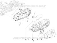 Crankcase cover - Crankcase cooling