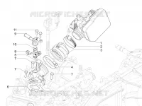 Throttle body - Injector - Inlet manifold