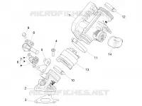 Throttle body - Injector - Inlet manifold