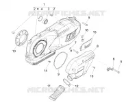 Crankcase cover - Crankcase cooling