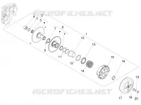 Driven pulley