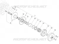 Driven pulley