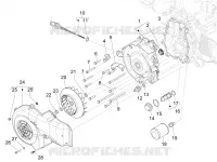 FLYWHEEL COVER - OIL FILTER