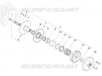 Driven pulley