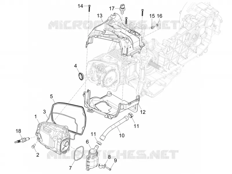 Cylinder head cover