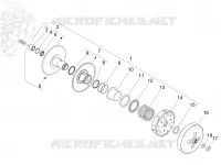 Driven pulley