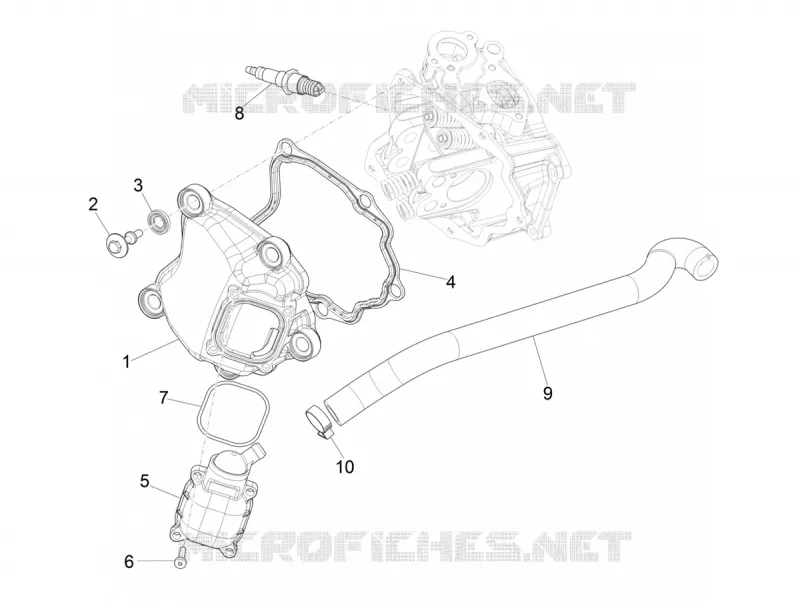 Cylinder head cover