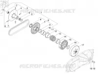 Driven pulley