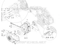 FLYWHEEL COVER - OIL FILTER
