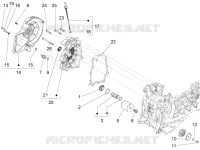 FLYWHEEL COVER - OIL FILTER