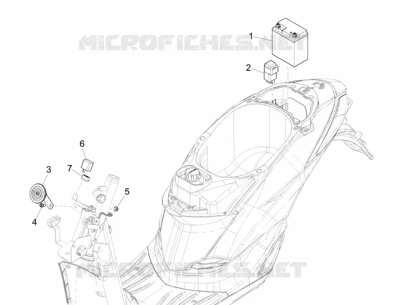 Remote control switches - Battery - Horn