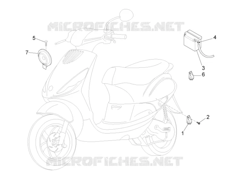 Remote control switches - Battery - Horn