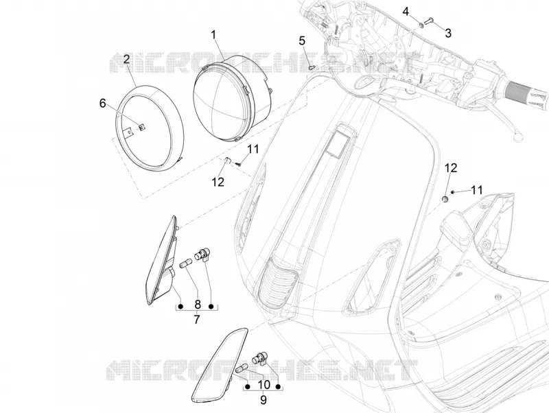 HEADLIGHT - INDICATORS