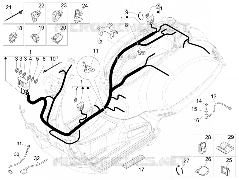 MAIN WIRING HARNESS