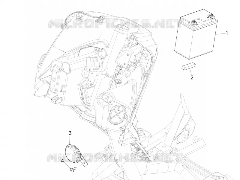 Remote control switches - Battery - Horn
