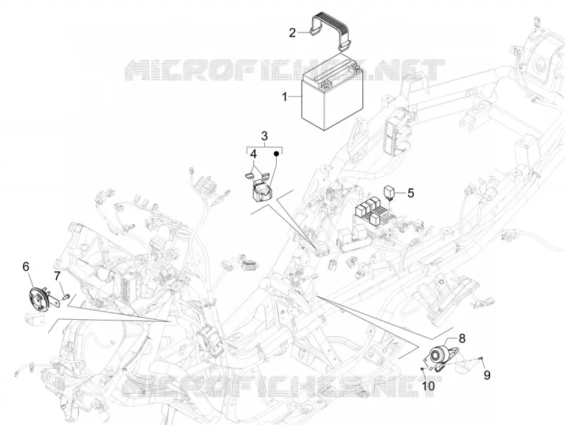 Remote control switches - Battery - Horn
