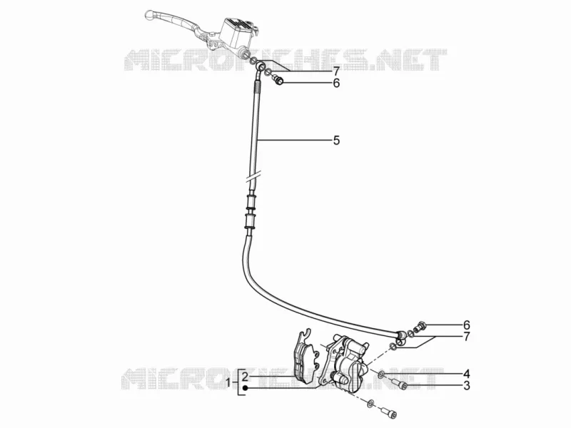 Brakes pipes - Calipers