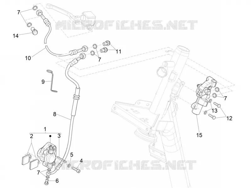 Brakes pipes - Calipers