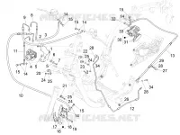 Brakes pipes - Calipers (ABS)