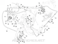 Brakes pipes - Calipers (ABS)