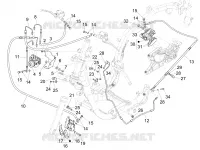 Brakes pipes - Calipers (ABS)