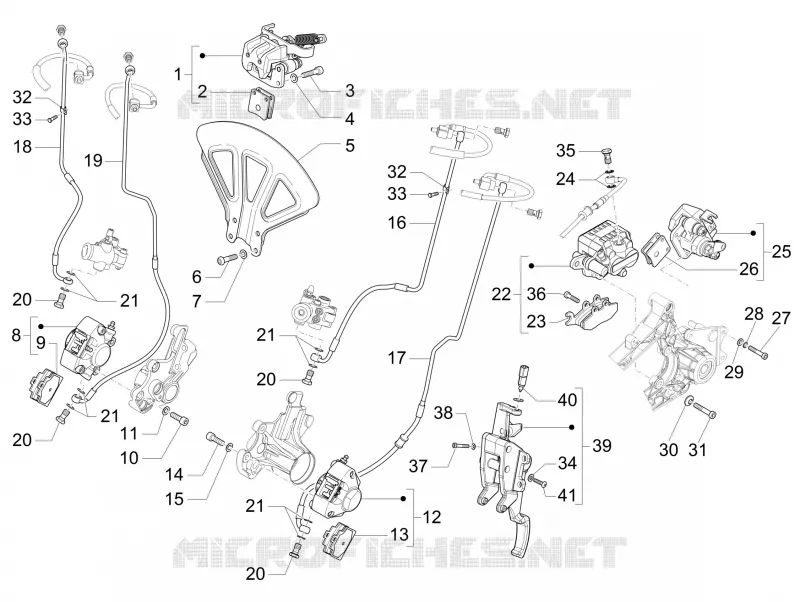 Brakes pipes - Calipers