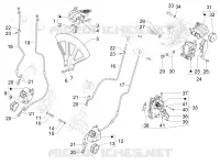 Brakes pipes - Calipers (ABS)