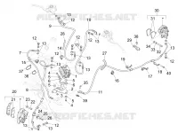 Brakes pipes - Calipers (ABS)