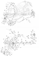 Brakes pipes - Calipers (ABS)