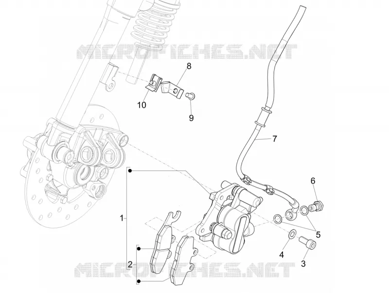 Brakes pipes - Calipers