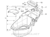 Helmet huosing - Undersaddle