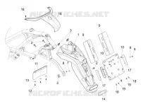 Rear cover - Splash guard