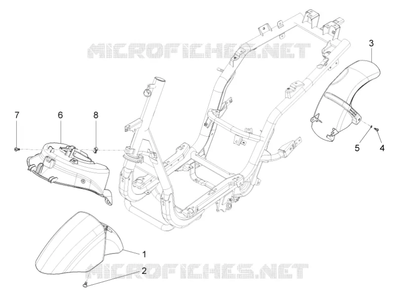 Wheel huosing - Mudguard