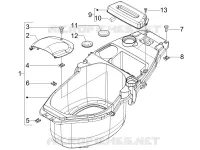 Helmet huosing - Undersaddle