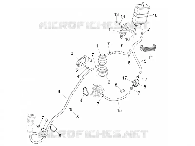 Anti-percolation system