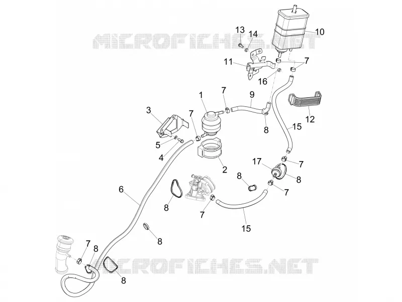 Anti-percolation system