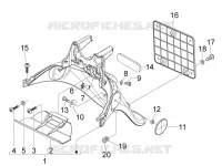 Rear cover - Splash guard