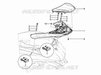 Rear luggage rack