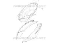 Helmet huosing - Undersaddle