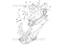 Helmet huosing - Undersaddle