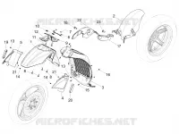 Wheel huosing - Mudguard