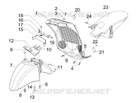 Wheel huosing - Mudguard