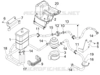 Anti-percolation system