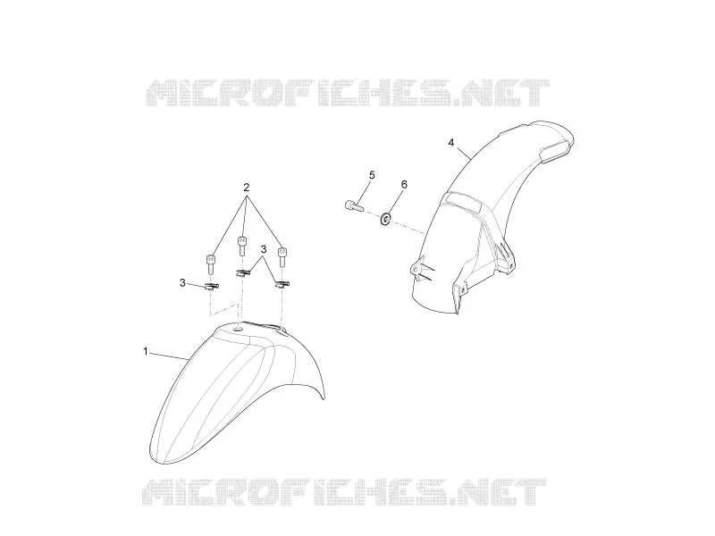 Wheel huosing - Mudguard