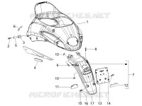 Rear cover - Splash guard